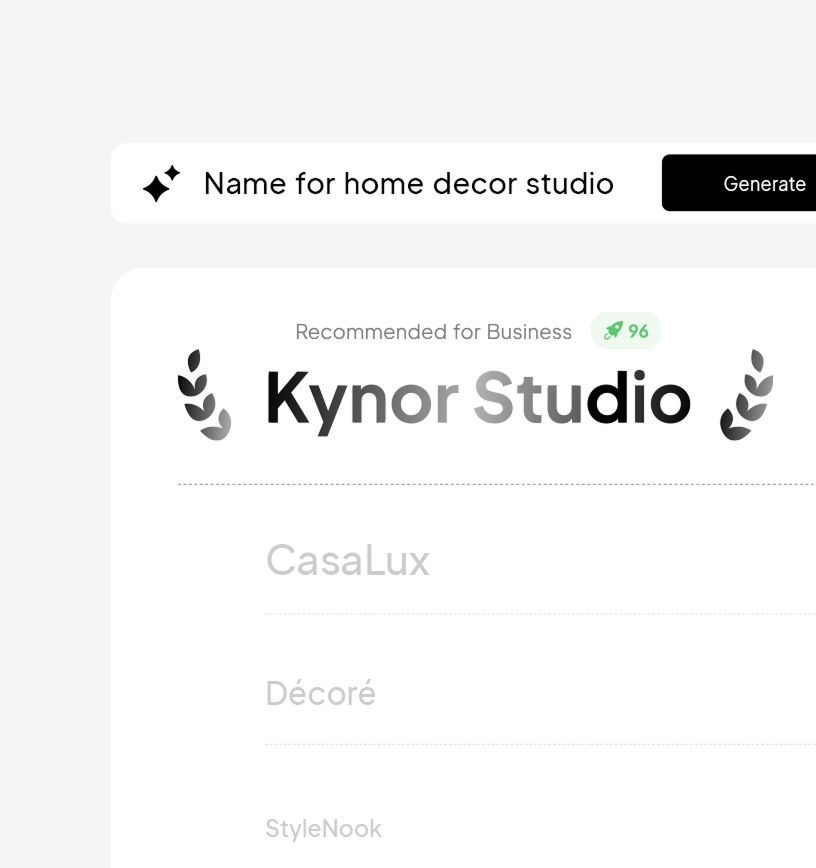 Business Name Generator.